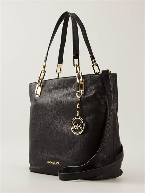 michael kors tasche mk schwarz|michael kors opened satchel purse.